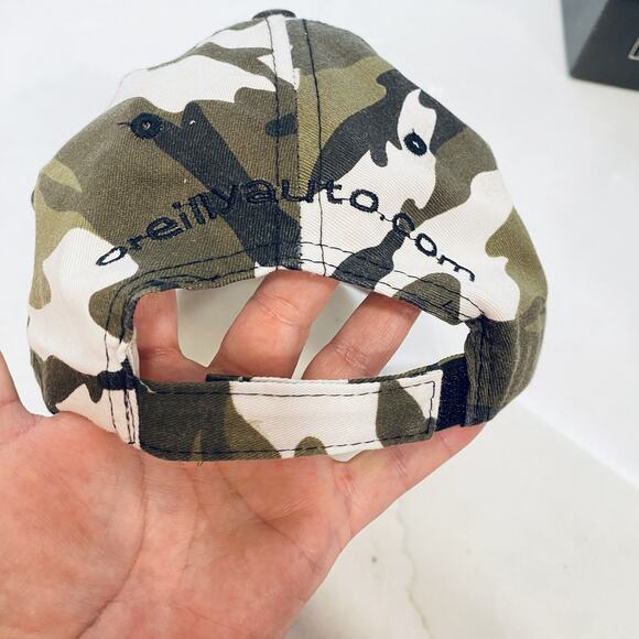 O'Reilly Auto Parts Hat Cap Strap Back Camo Embroidered grunge nerdcore - Picture 4 of 5